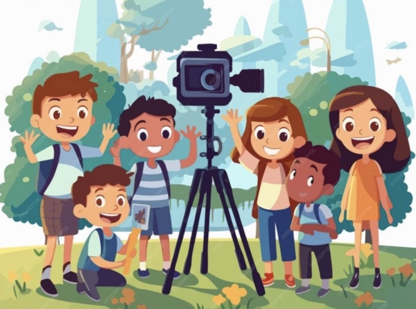 Грамоти переможцям обласного відеоконкурсу "Юні зорі" та їх керівникам.